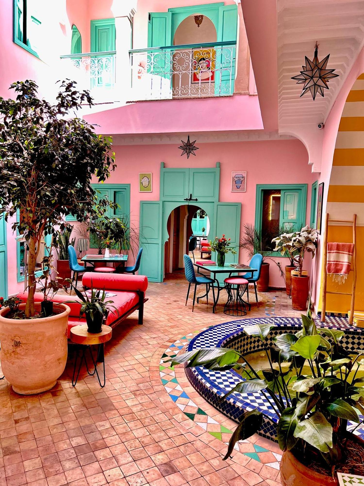 Riad Lauriers Blancs Marraquexe Exterior foto