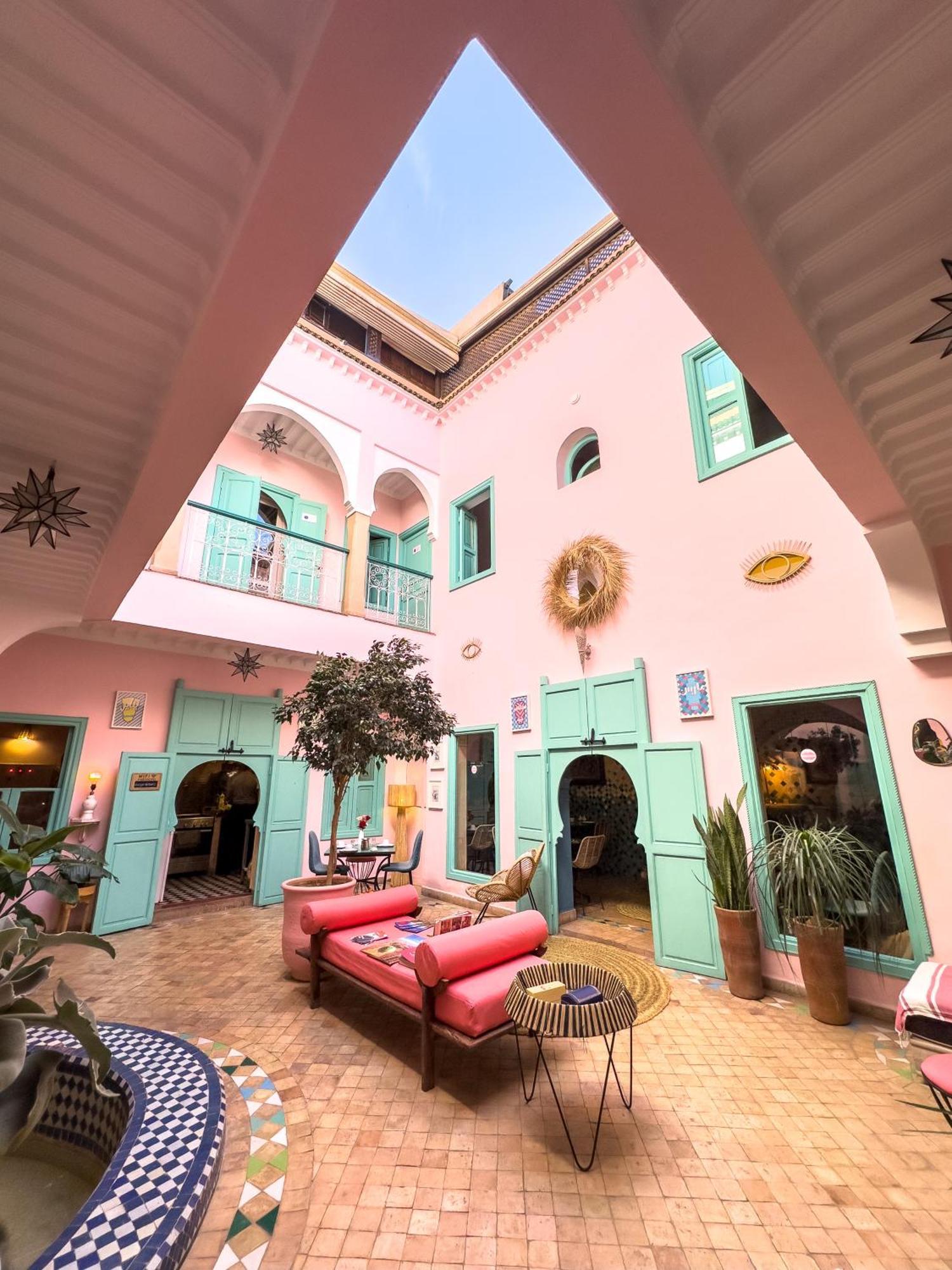 Riad Lauriers Blancs Marraquexe Exterior foto